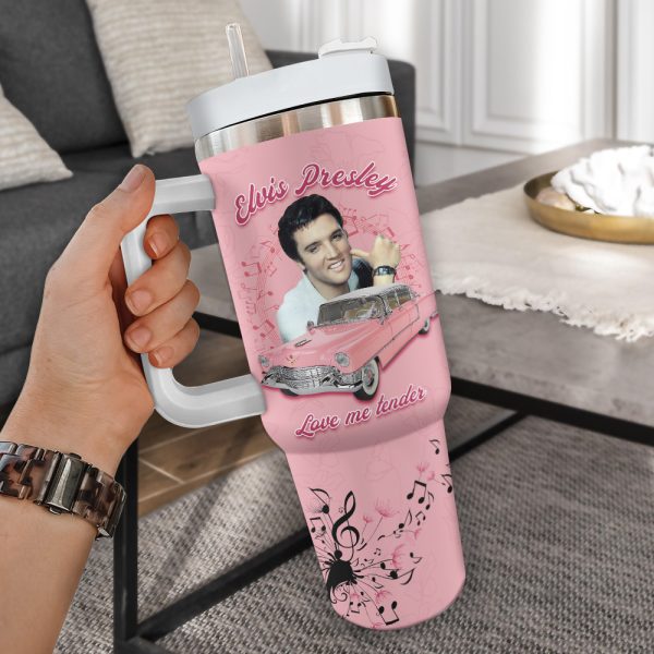 Personalized Elvis Presley 40oz Stanley Tumbler - TANTN 5606