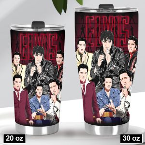 Personalized Elvis Presley Tumbler Cup - GNE 048