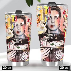 Personalized Elvis Presley Tumbler Cup - GNE 054