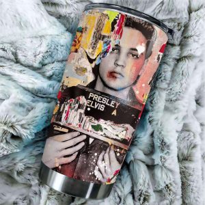 Personalized Elvis Presley Tumbler Cup - GNE 054
