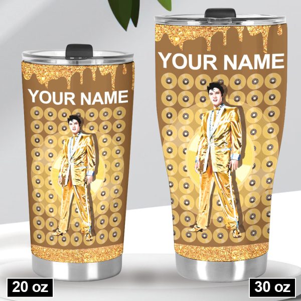 Personalized Elvis Presley Tumbler Cup - GNE 138