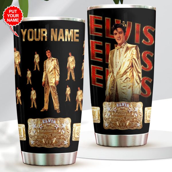 Personalized Elvis Presley Tumbler Cup - GNE 187