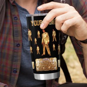 Personalized Elvis Presley Tumbler Cup - GNE 187