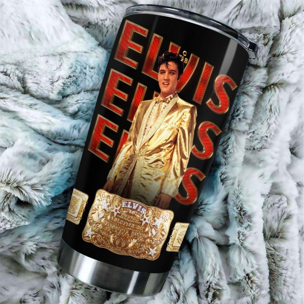 Personalized Elvis Presley Tumbler Cup - GNE 187
