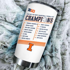 Illinois Fighting Illini Men's Basketball Tumbler Cup - MAITM 6127