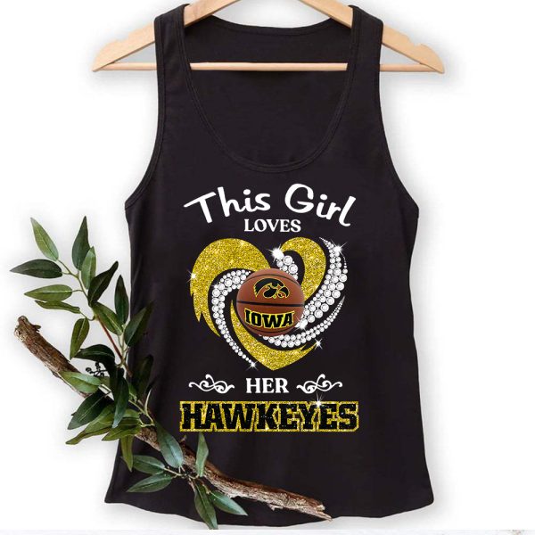 Iowa Hawkeyes Women's Basketball Tank Top - TANTN 4954