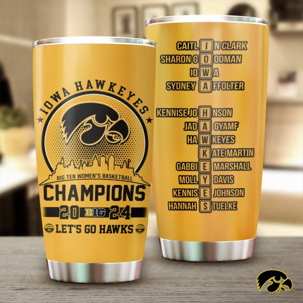 Iowa Hawkeyes Women's Basketball Tumbler Cup - TANTN 5000