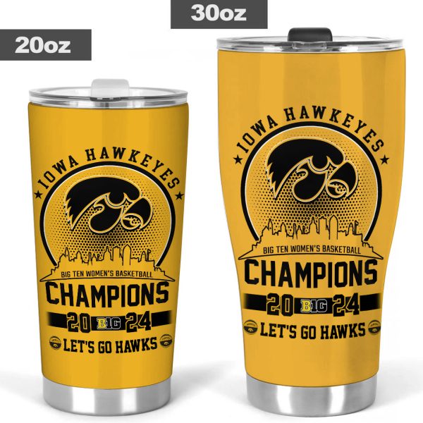 Iowa Hawkeyes Women's Basketball Tumbler Cup - TANTN 5000