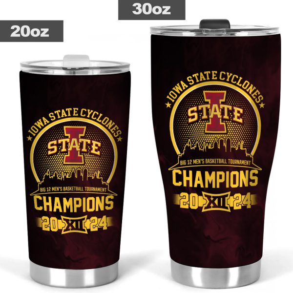 Iowa State Cyclones Men's Basketball Tumbler Cup - TANTN 5048