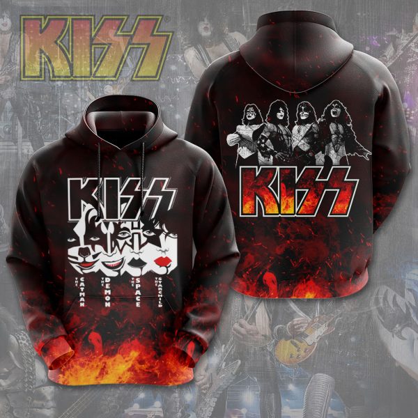 Kiss Band 3D Apparel - GNE 123