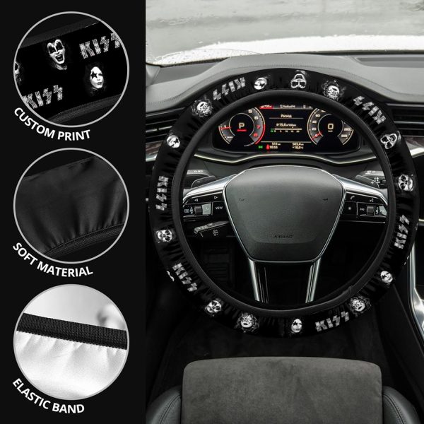 Kiss Band Steering Wheel Cover - HOATT 4425