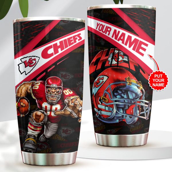Personalized Kansas City Chiefs Tumbler Cup - GNE 034