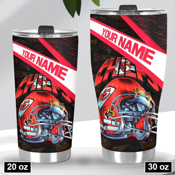 Personalized Kansas City Chiefs Tumbler Cup - GNE 034