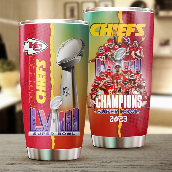 Kansas City Chiefs Tumbler Cup - GNE 061