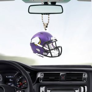 Minnesota Vikings Custom Shape 2-sided Acrylic Car Ornament - TANTN 4915