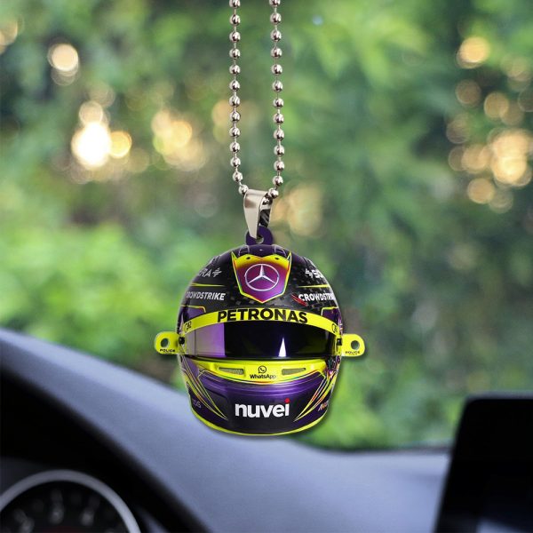 Mercedes-AMG Petronas F1 Custom Shape 2-sided Acrylic Car Ornament - TANTN 4800
