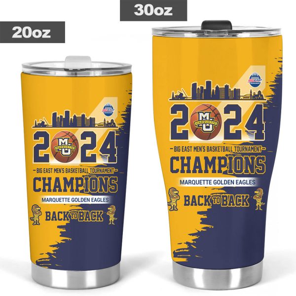Marquette Golden Eagles Men's Basketball Tumbler Cup - TANTN 5051