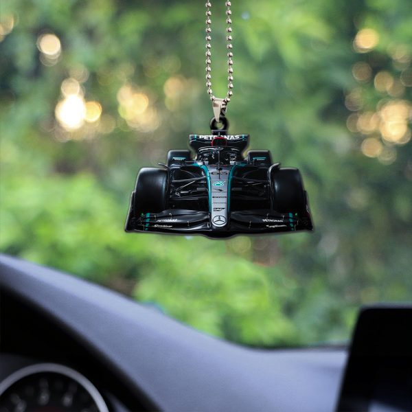 Mercedes-AMG Petronas F1 Custom Shape 1-sided Acrylic Car Ornament - HOATT 4448