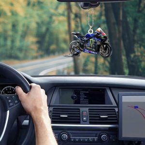 Yamaha Motor Racing Custom Shape 1-sided Acrylic Car Ornament - HOATT 4404