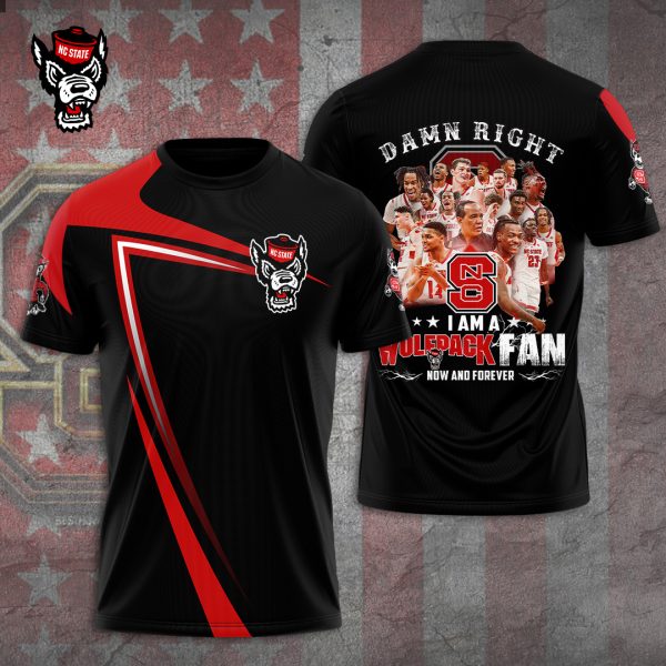 NC State Wolfpack Men's Basketball 3D Apparel - TANTN 5560