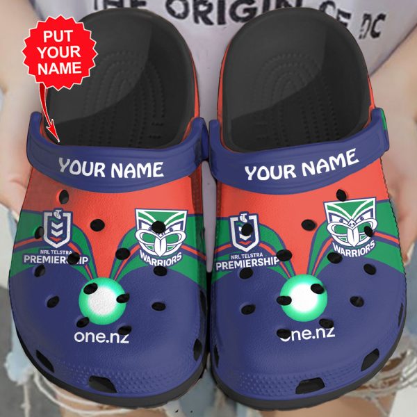 Personalized New Zealand Warriors Custom Crocs - TANTN 4923