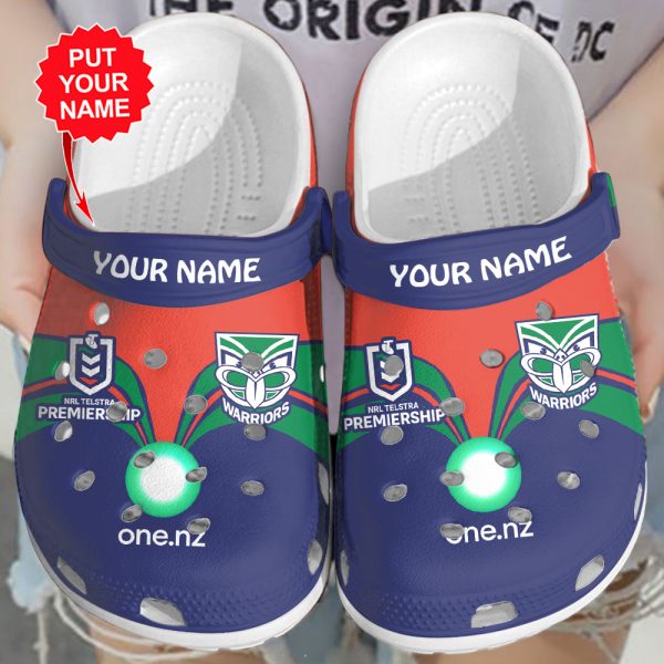 Personalized New Zealand Warriors Custom Crocs - TANTN 4923