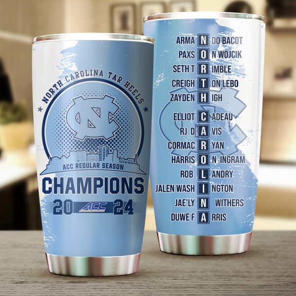 North Carolina Tar Heels Men's Basketball Tumbler Cup - MAITM 6078
