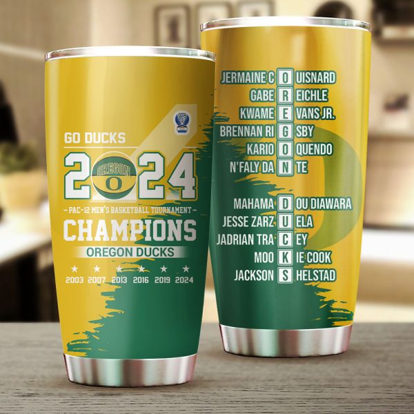 Oregon Ducks Men's Basketball Tumbler Cup - TANTN 5041