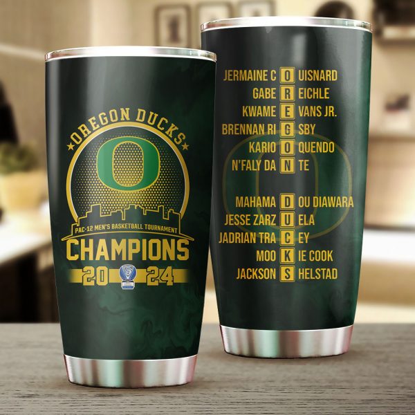 Oregon Ducks Men's Basketball Tumbler Cup - TANTN 5043