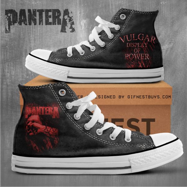 Pantera High Top Canvas Shoes - NGHIAVT 1489