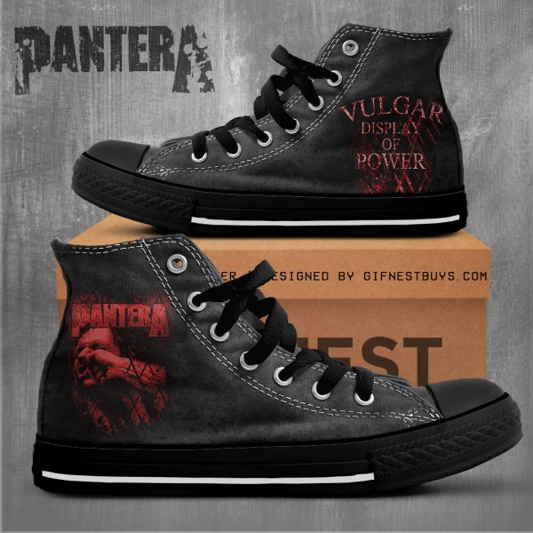 Pantera High Top Canvas Shoes - NGHIAVT 1489