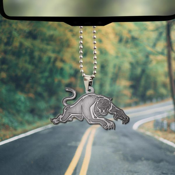 Penrith Panthers Custom Shape 2-sided Acrylic Car Ornament - TANTN 4943