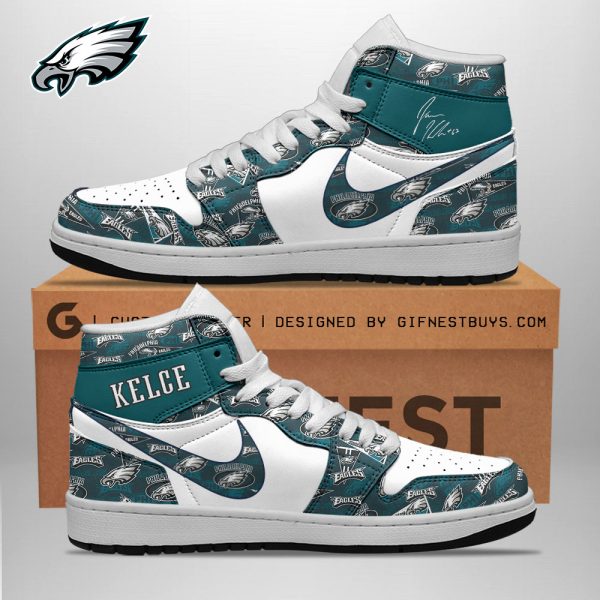 Philadelphia Eagles AJ 1 Sneaker - TANTN 4834