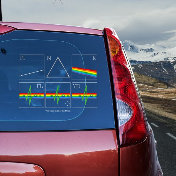 Pink Floyd 3D Decal - TANTN 5593