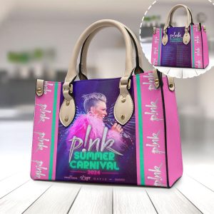 P!nk Leather HandBag - MAITM 5939