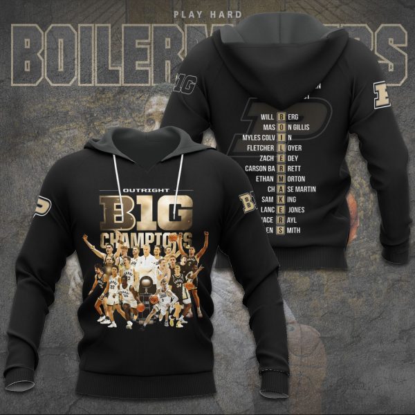 Purdue Boilermakers Men's Basketball 3D Apparel - TANTN 5016