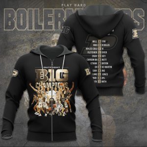 Purdue Boilermakers Men's Basketball 3D Apparel - TANTN 5016