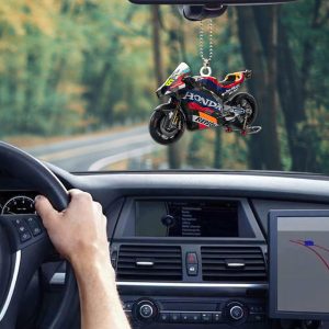 Repsol Honda Racing Team Custom Shape 1-sided Acrylic Car Ornament - HOATT 4406