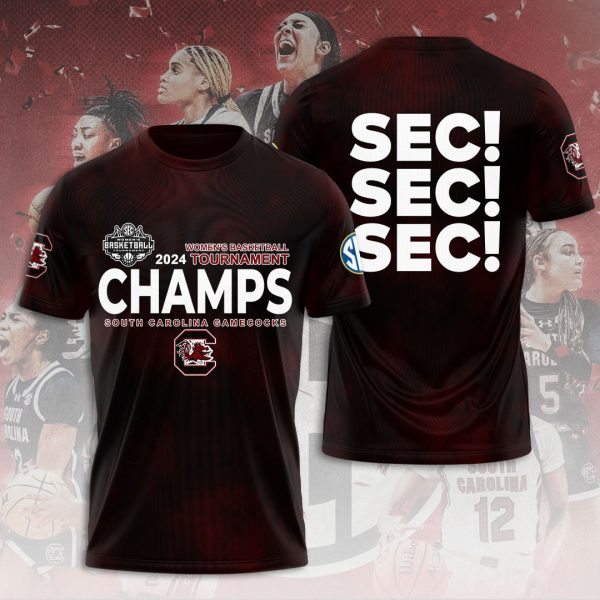 South Carolina Gamecocks Women's Basketball 3D Apparel - MAITM 6045