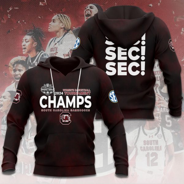 South Carolina Gamecocks Women's Basketball 3D Apparel - MAITM 6045
