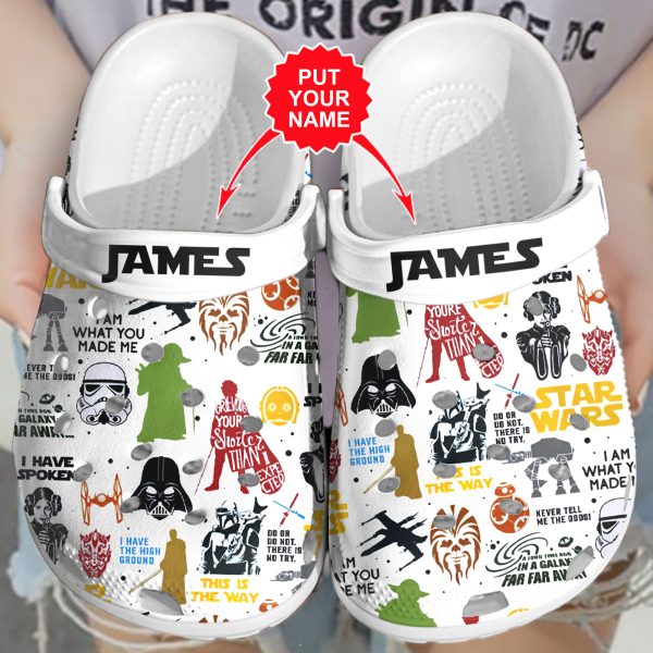 Personalized Star Wars Custom Crocs - VANDH 2730