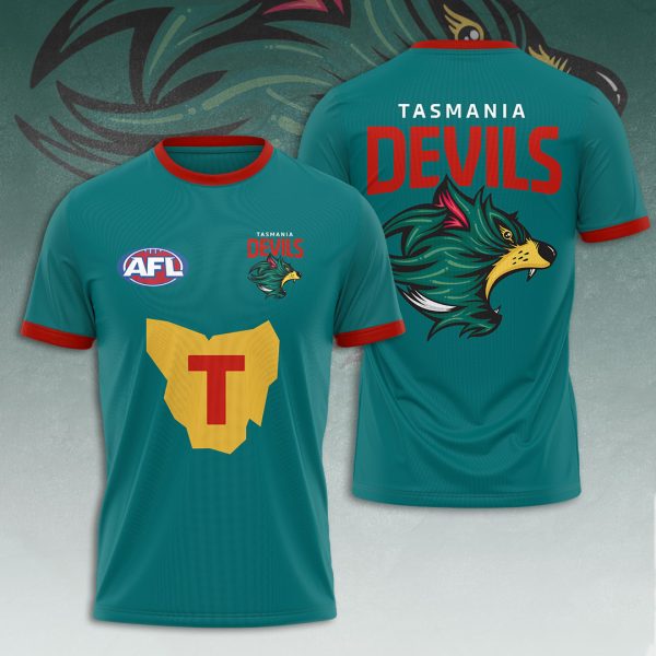 Tasmania Devils FC 3D Apparel - VANDH 2625
