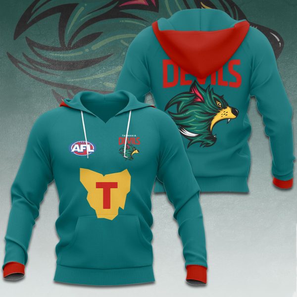 Tasmania Devils FC 3D Apparel - VANDH 2625