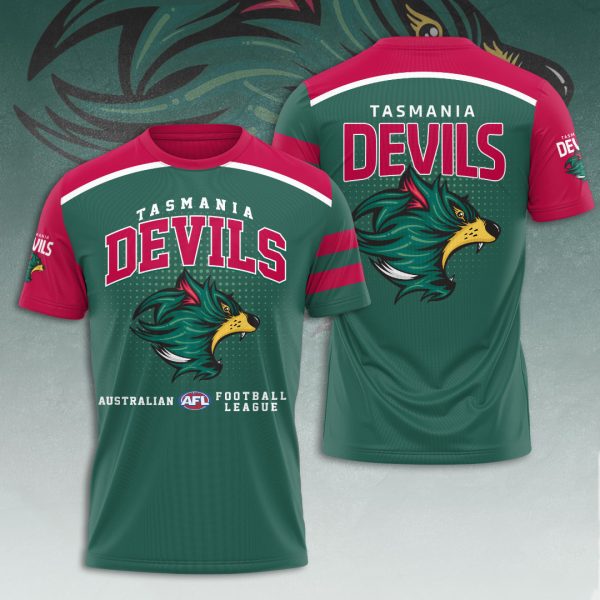 Tasmania Devils FC 3D Apparel - VANDH 2643
