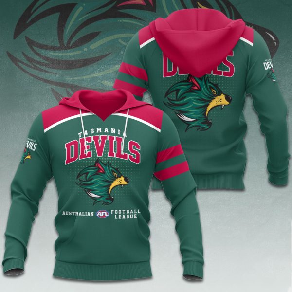 Tasmania Devils FC 3D Apparel - VANDH 2643