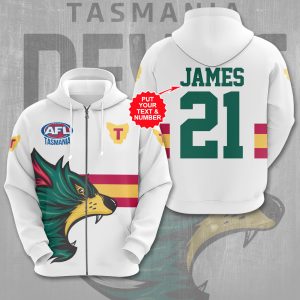 Personalized Tasmania Devils FC 3D Apparel - VANDH 2659