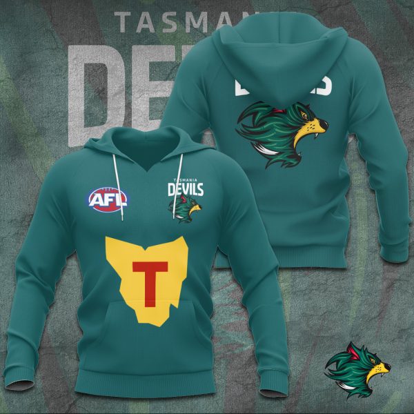 Tasmania Devils FC 3D Apparel - TANTN 5529