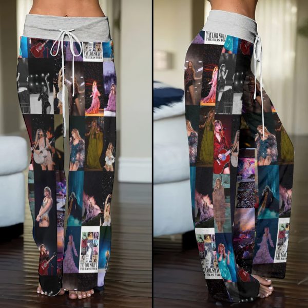 Taylor Swift High-Waisted Straight-Leg Trousers - HOATT 4466