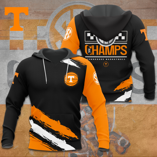 Tennessee Volunteers Men's Basketball 3D Apparel - TANTN 5009