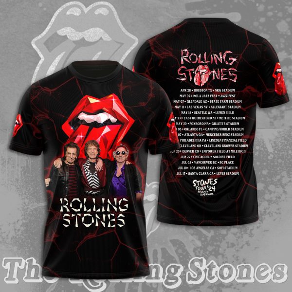 The Rolling Stones 3D Apparel - NGHIAVT 1611